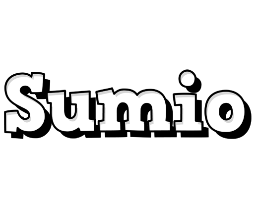 Sumio snowing logo