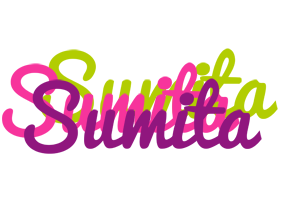 Sumita flowers logo