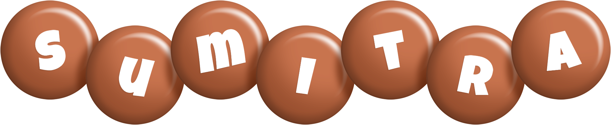 Sumitra candy-brown logo