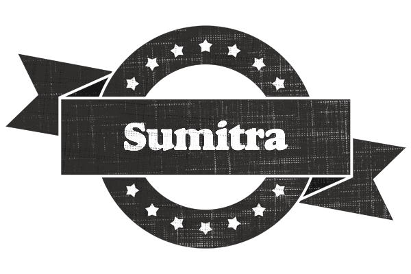 Sumitra grunge logo