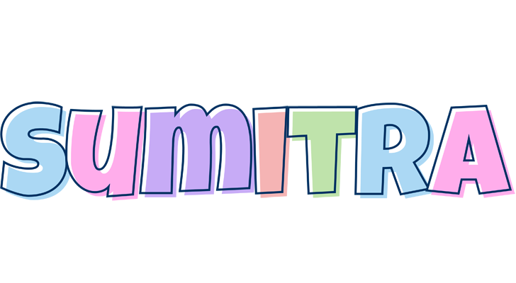 Sumitra pastel logo
