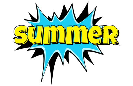 Summer amazing logo
