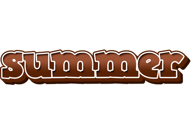 Summer brownie logo