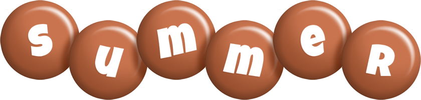 Summer candy-brown logo