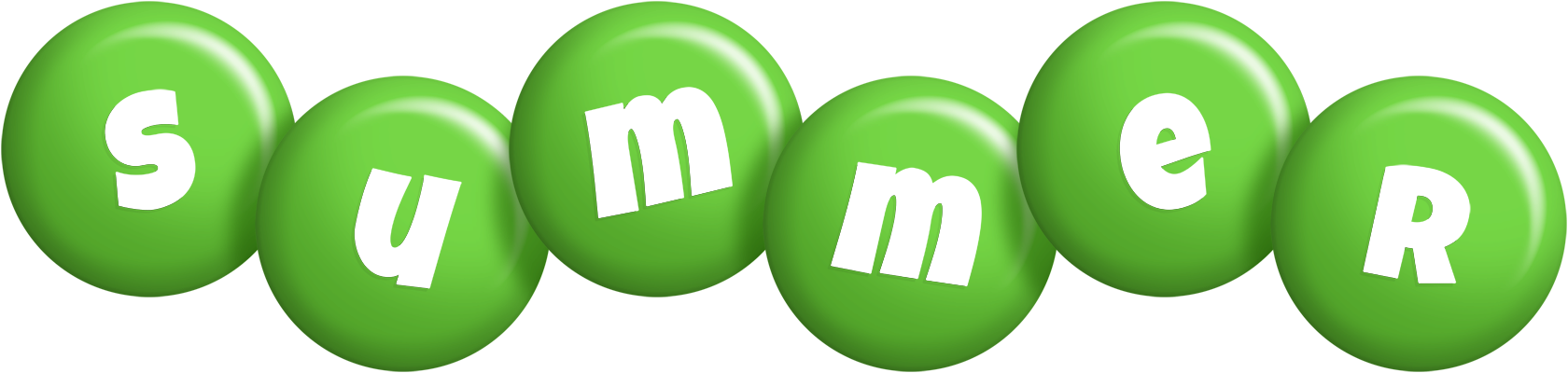 Summer candy-green logo