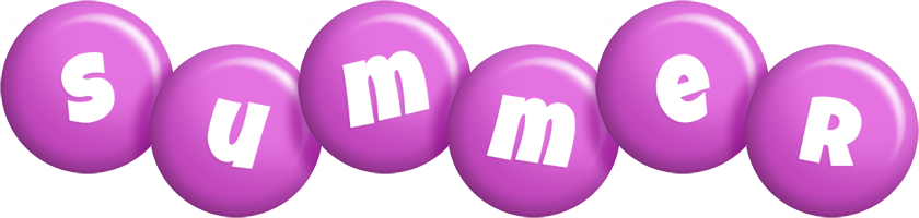Summer candy-purple logo