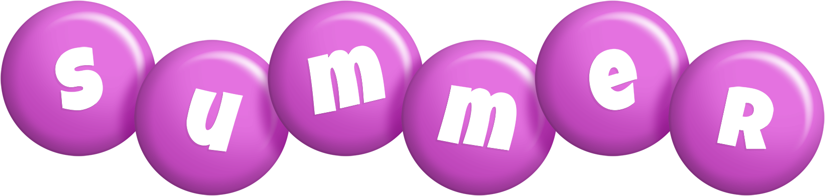Summer candy-purple logo