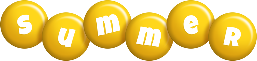 Summer candy-yellow logo