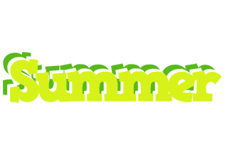 Summer citrus logo
