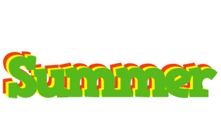 Summer crocodile logo