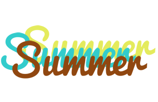 Summer cupcake logo