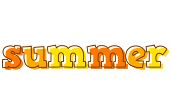 Summer desert logo