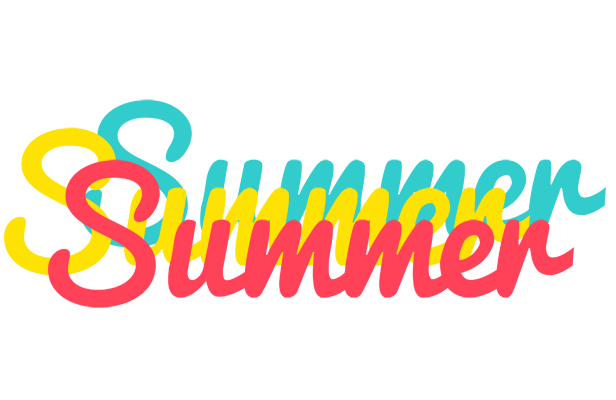 Summer disco logo