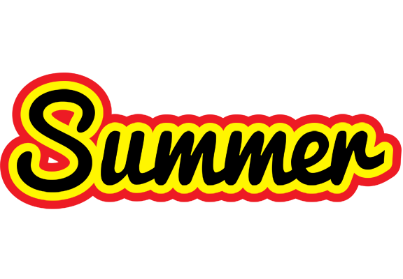 Summer flaming logo
