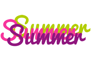 Summer flowers logo
