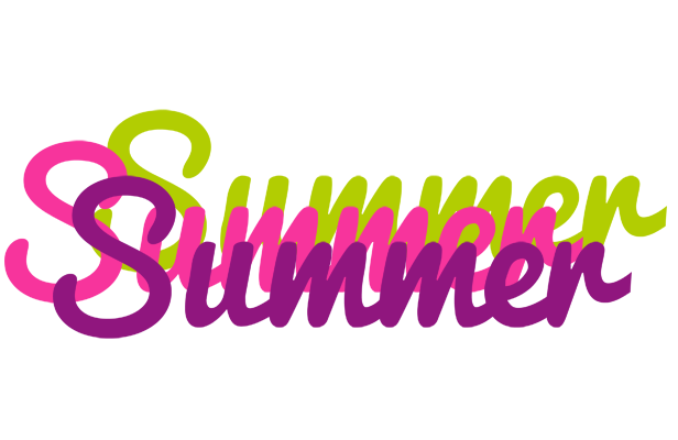 Summer flowers logo