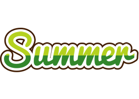 Summer golfing logo