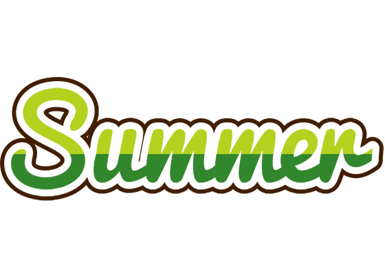 Summer golfing logo