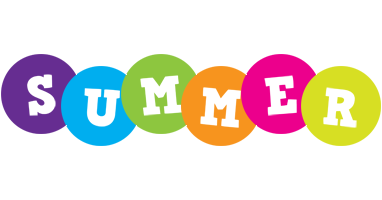 Summer happy logo
