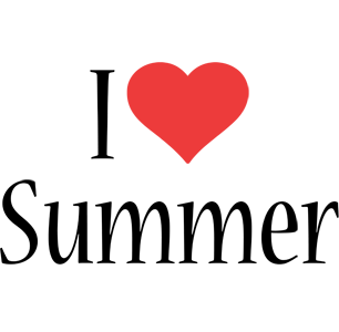 Summer i-love logo
