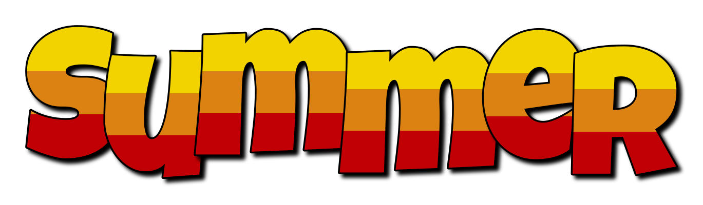 Summer jungle logo