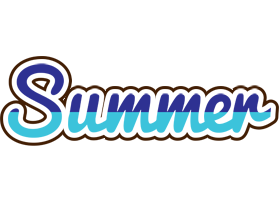 Summer raining logo
