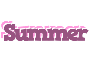 Summer relaxing logo