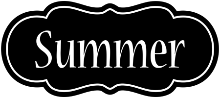 Summer welcome logo