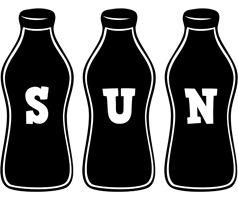 Sun bottle logo