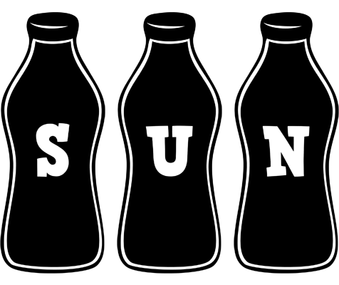 Sun bottle logo