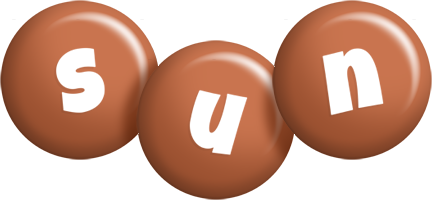 Sun candy-brown logo