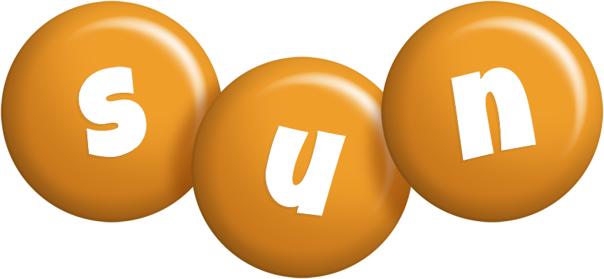Sun candy-orange logo