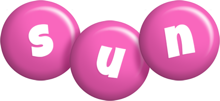 Sun candy-pink logo