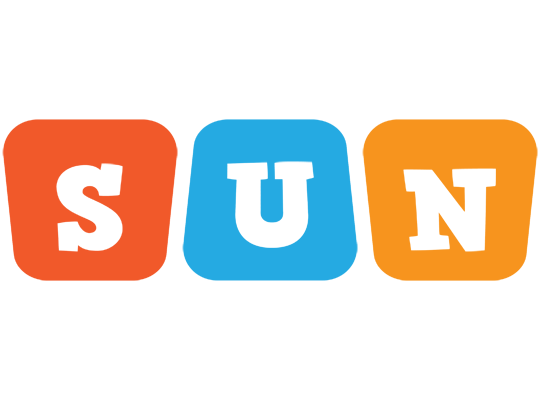 Sun comics logo