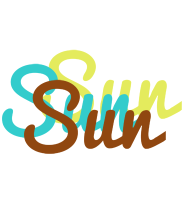 Sun cupcake logo