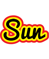 Sun flaming logo