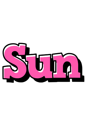 Sun girlish logo