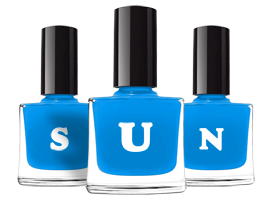 Sun glossy logo