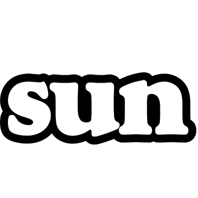 Sun panda logo