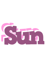 Sun relaxing logo