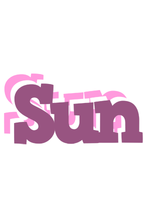 Sun relaxing logo