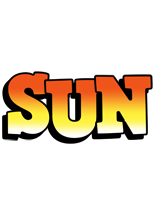 Sun sunset logo