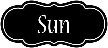 Sun welcome logo