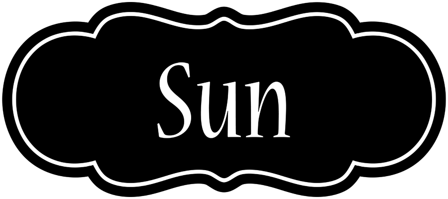 Sun welcome logo