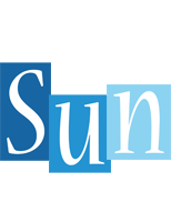 Sun winter logo