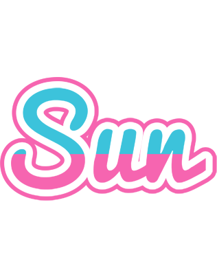 Sun woman logo