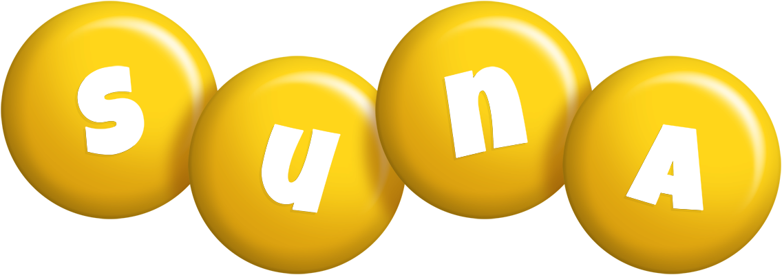 Suna candy-yellow logo