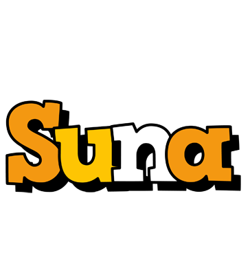 Suna cartoon logo