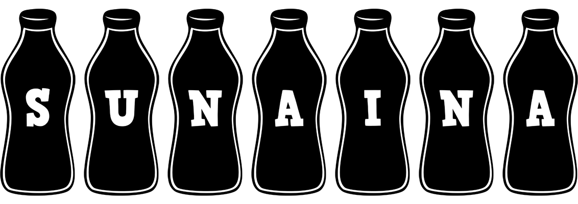 Sunaina bottle logo