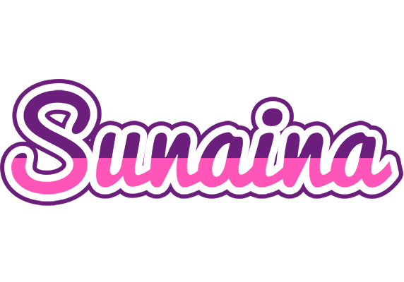 Sunaina cheerful logo